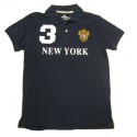 Navy New York 3 Series Polo