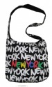 Robin-Ruth NY Black-Silver-Rainbow Neon Sling Bag