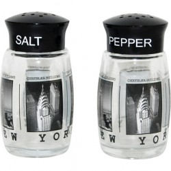 NYC Black & White Photos Salt & Pepper Shakers