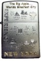 NY Experience Satin Chrome Zippo