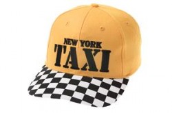 NY Taxi Embroidered Cap