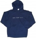 navy nyc hoody