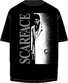 Scarface Black Adult T-Shirt
