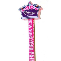 NY Pink Princess Pencil Topper