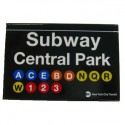 Central Park Subway Magnet