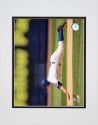 David Wright Stealing Second Base Matted 8x10