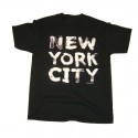 New York City "Painted" Black Tee