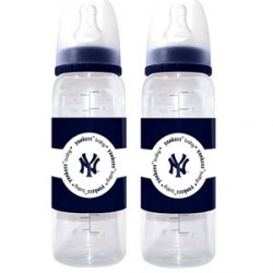 NY Yankees Baby Bottle 2-Pack