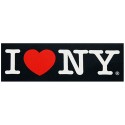 I Love NY Black Magnet