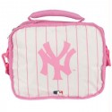 Yankees Pink Pinstripe Soft Lunch Box