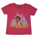 Dora Explores NY Pink Baby Tee
