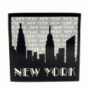 NYC "Grey Skyline" Paper Cube