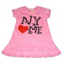 NY Loves Me Pink Infant Mini Dress