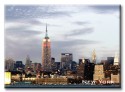 Empire State Building Lights Photo Magnet