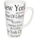 NYC "Black Letters" Java Mug