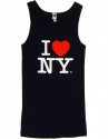 Black I Love NY Ladies Tank Top