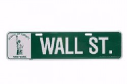 Wall Street Street Sign