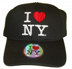 I Love NY Black Cap