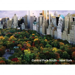 Central Park South Panorama Photo Magnet