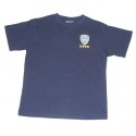 NYPD Embroidered Patch Navy Kids Tee