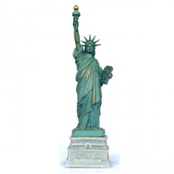 11 Inch Statue of Liberty w/ Short Base
