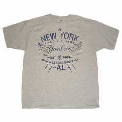 Yankees "Reckoning Force" Grey Mens Tee