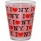 I Love NY "Repeat" Pink Shot Glass