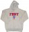 FDNY Embroidered Ash Hooded Sweatshirt
