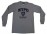 NYPD Full Chest Ash LS Tee
