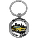 NYC Taxi Cut Out Keyring