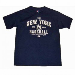 Yankees "Classic" Navy Youth Tee