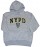 NYPD Embroidered Ash Hooded Sweatshirt