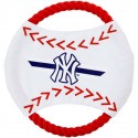 Yankees Flying Rope Disk Dog Toy