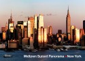 Midtown Sunset Panorama Photo Magnet