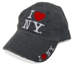 I LOve NY Charcoal Cap