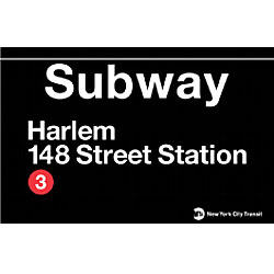 Harlem Subway Magnet