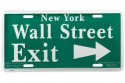 Wall Street Exit Sign