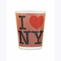 I Love NY Pink Shot Glass