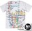 NYC Subway Map White Mens Tee