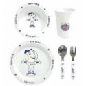 New York Mets 5 pc. Dinner Set