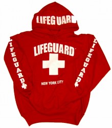 LIFEGUARD New York City Red Hoodie