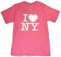 Hot Pink I Love NY T-Shirt