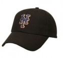 New York Mets Black "MVP" Adjustable Cap