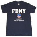 FDNY Full Chest Navy Tee