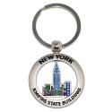 Empire State Building Cut Out Keyring