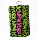 Neon Green New York Wallet