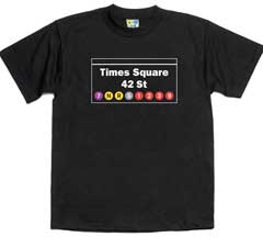 Times Square 42nd St Mens Tee