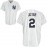 Yankees Replica Derek Jeter Home Jersey