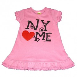 NY Loves Me Pink Infant Mini Dress