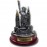 NY Skyline Pewter Paper Weight